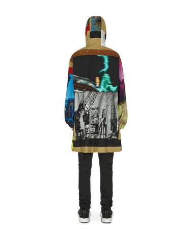 Parkas Dries Van Noten Varni Parka Jacket Flerfärgad | 020513-4008 980, 2