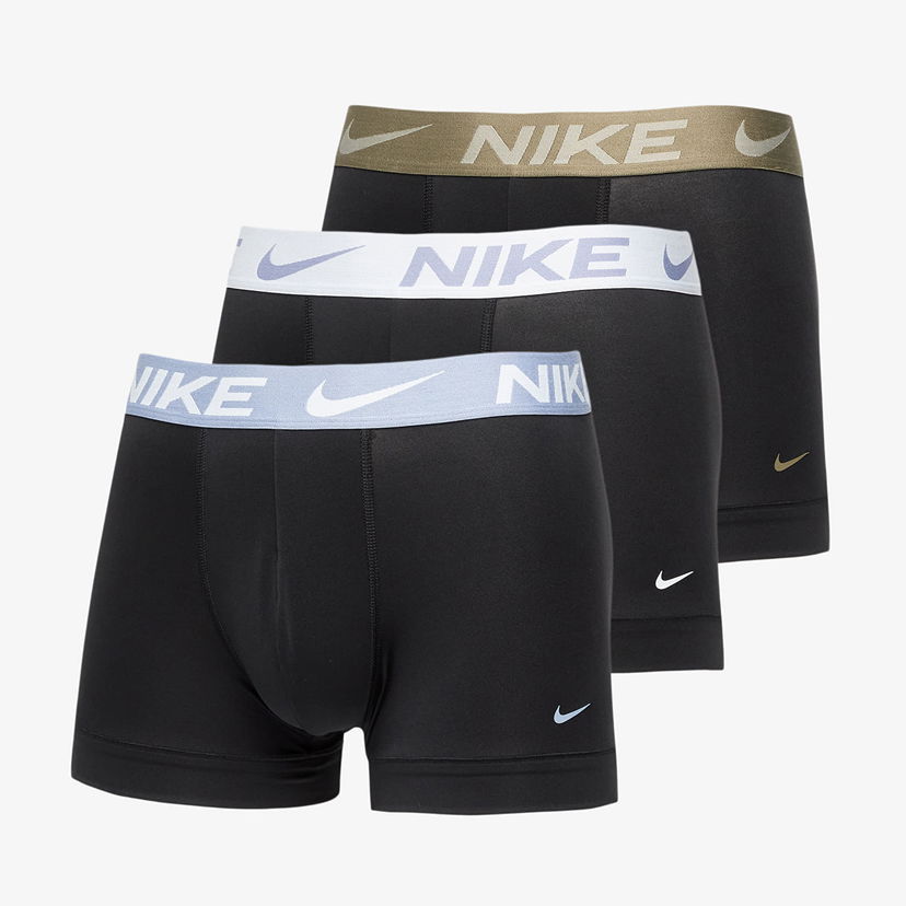 Boxare Nike Nike Essential Micro Trunk 3-Pack Svart | 0000KE1156-EWQ