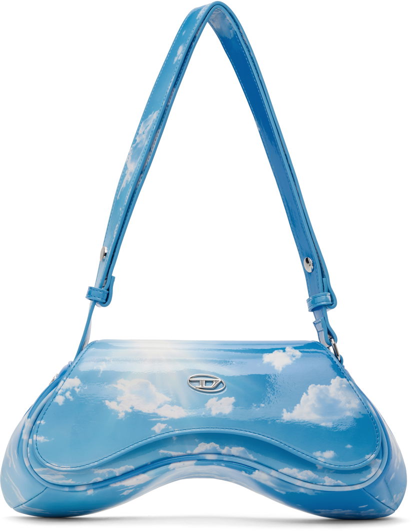 Handväska Diesel Diesel Play Crossbody Clutch Blå | X10221 P6019