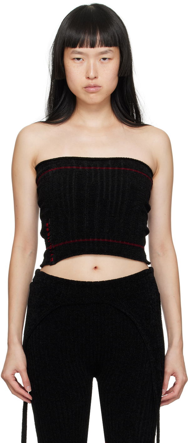 Linne Ottolinger Ottolinger Patch Tube Top Svart | 708001