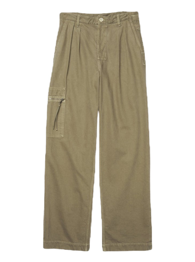 Byxor Jacquemus Le de Nimes Bicou Pleated Beige | 226DE009-1016-56A