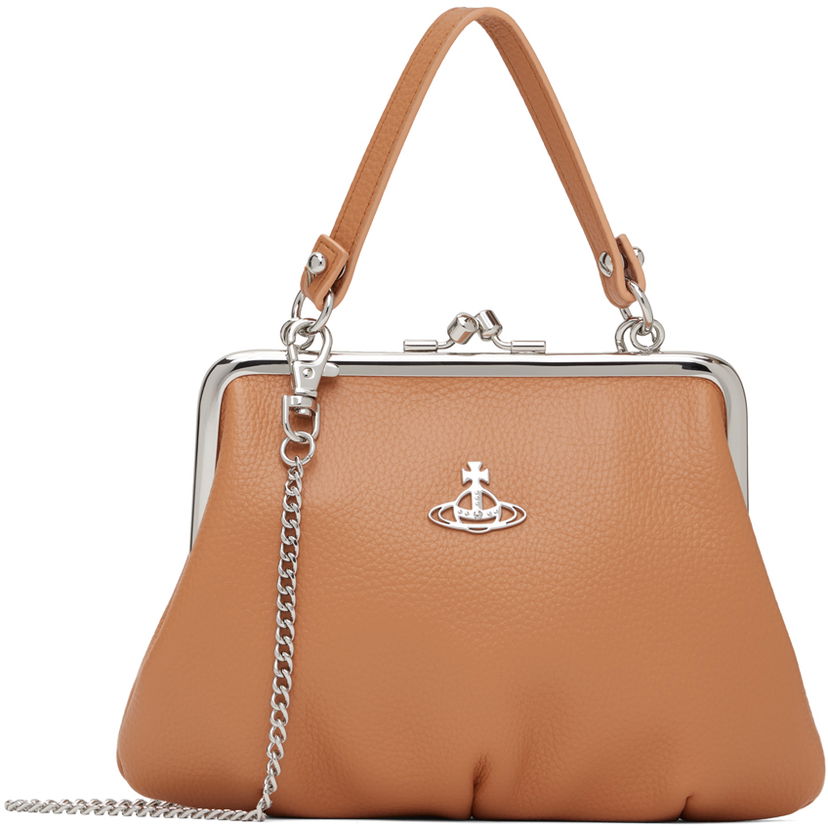 Handväska Vivienne Westwood Frame Crossbody Bag Brun | 4B010006W-S000D-