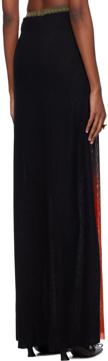 Kjol Ottolinger Ottolinger Semi-Sheer Maxi Skirt Röd | 103202, 2