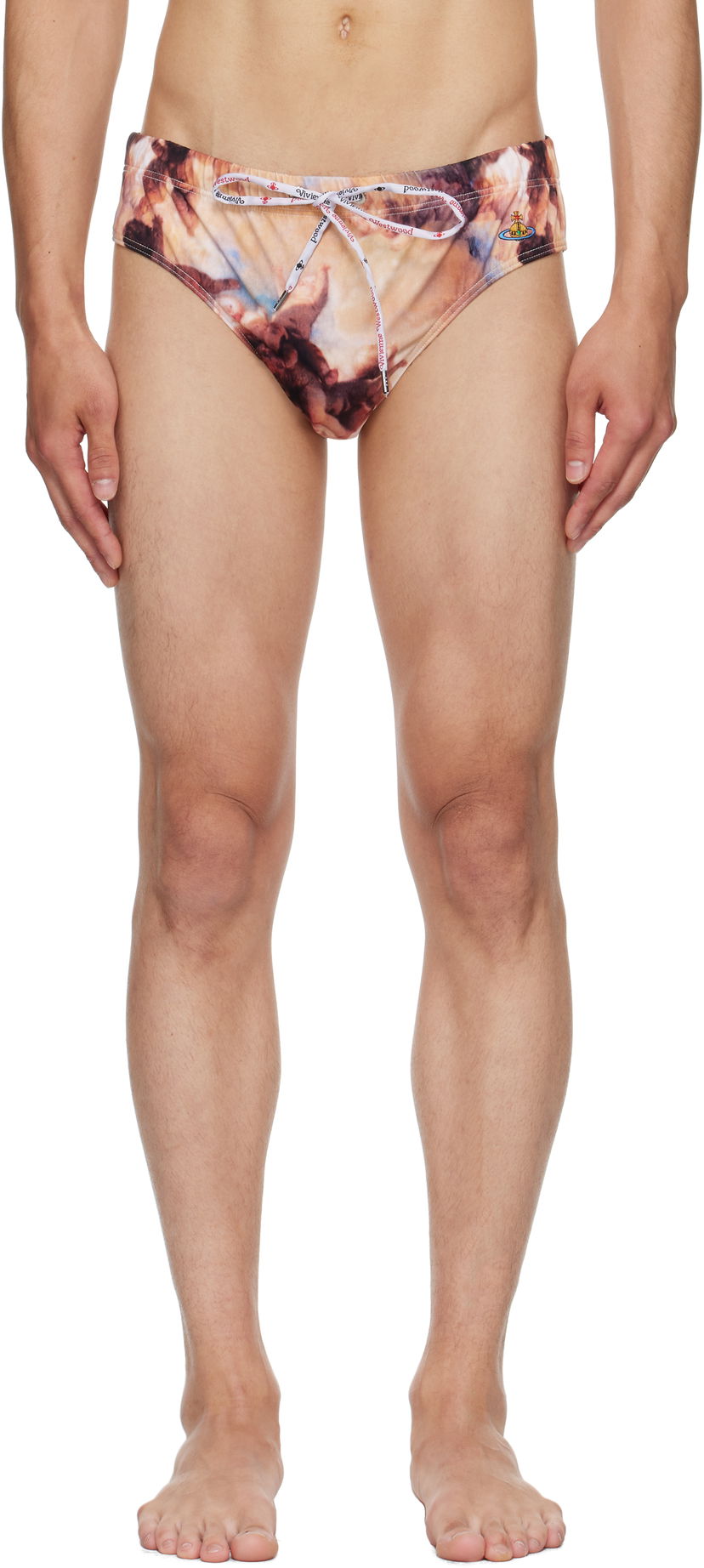 Badkläder Vivienne Westwood Vivienne Westwood Cherubs Swim Briefs Flerfärgad | 81010006-J0097-