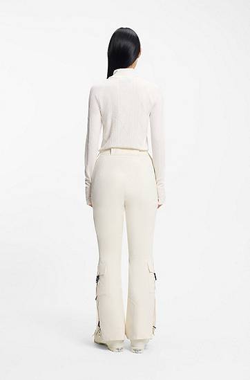 Byxor BOSS Ski trousers with water-repellent finish Vit | 50549048, 1