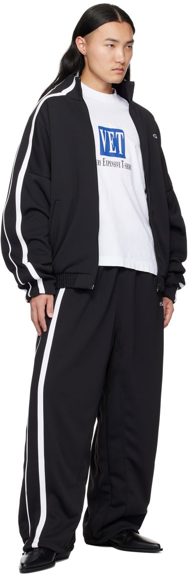 Träningsbyxor VETEMENTS Vetements Oval Logo Gym Sweatpants Svart | UA66PA310B, 3