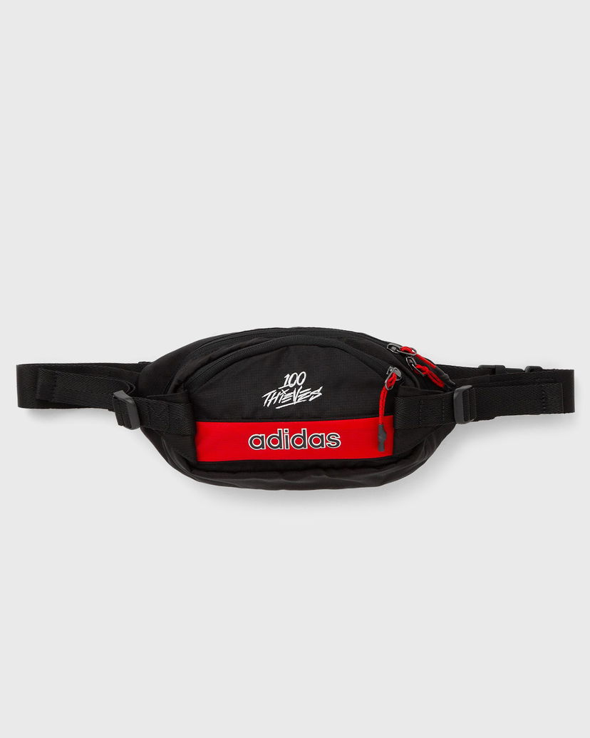Midjeväska adidas Originals 100 Thieves Waist Bag Svart | JE0318