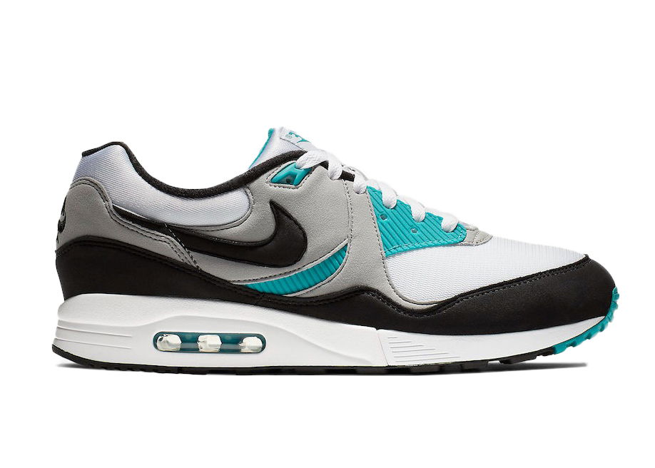Sneakers och skor Nike Air Max Light White Black Spirit Teal Grå | AO8285-103, 0