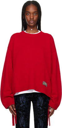 GANNI Future Wool Mix Oversized Sweater