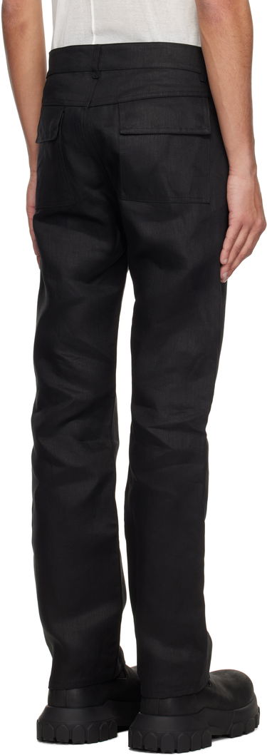 Jeans Rick Owens Rick Owens Hollywood Headon Utility Jeans Svart | RR01E5308 TWL, 2