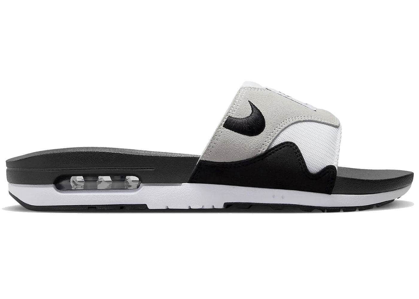 Sneakers och skor Nike Air Max 1 Slide White Black Vit | DH0295-102, 0