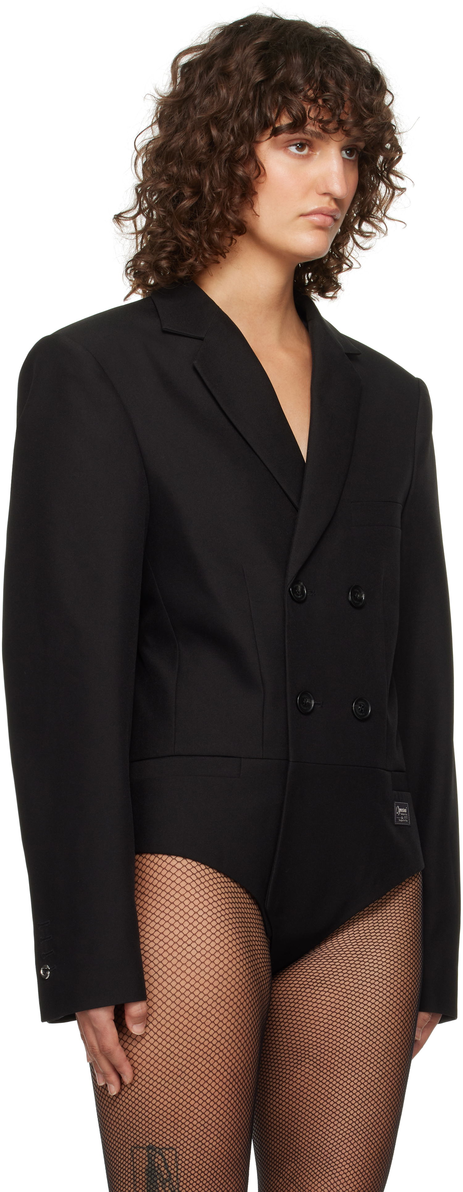 Kropp Coperni Coperni Tailored Bodysuit Svart | COPV63F3004, 1