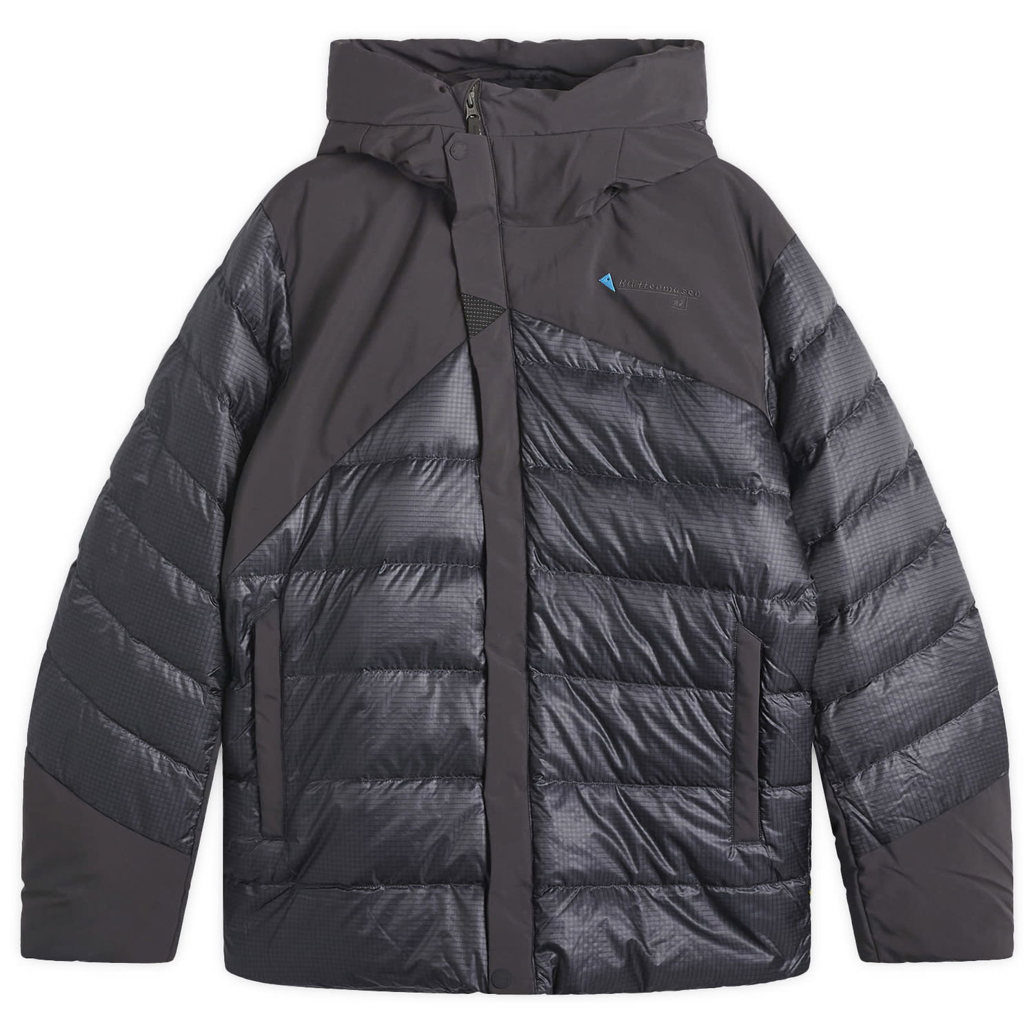 Pufferjacka Klättermusen Rå Padded Hooded Jacket Grå | 10533-961, 1
