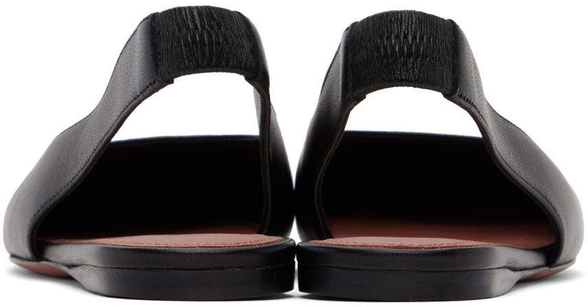 Tillbehör Amina Muaddi Amina Muaddi Ane Slingback Ballerina Flats Svart | ANE SLINGBACK FLAT NAPPA, 1