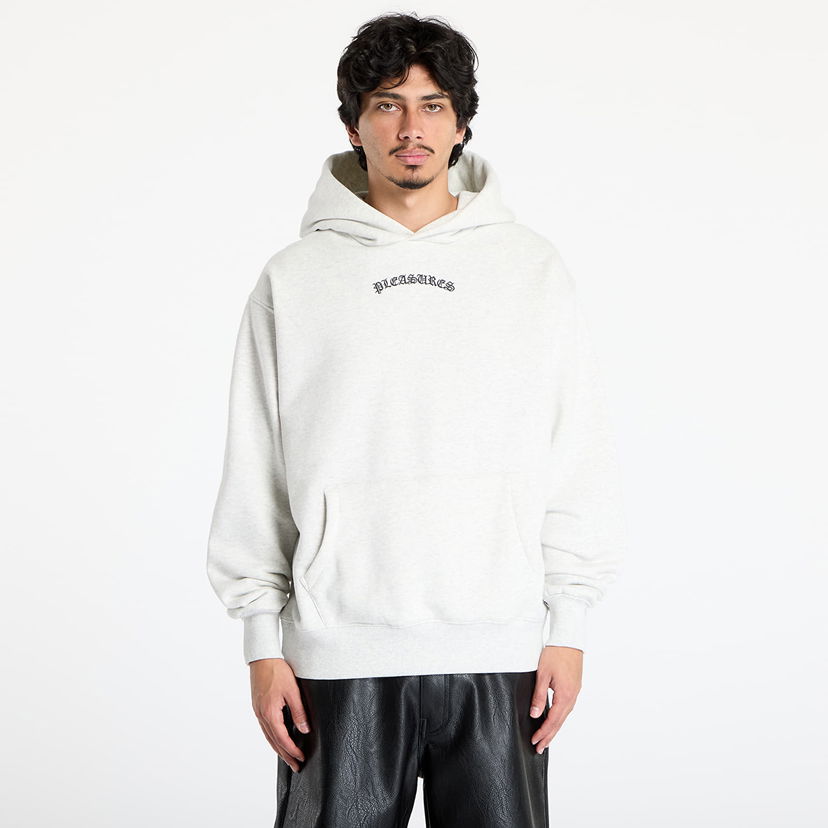 Sweatshirt Pleasures PLEASURES Neural Hoodie Grå | P25SU010 GREY