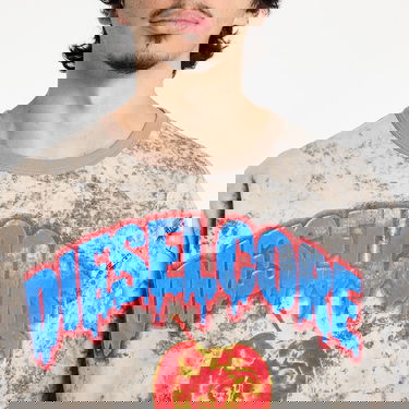 T-shirt Diesel Diesel T-Boxt-R9 Graphic T-Shirt Beige | A16164_0GIAR Grey, 2