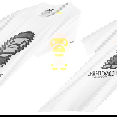 T-shirt BAPE Baby Milo Graphic T-Shirt Vit | 002TEK802001L-WHT, 0