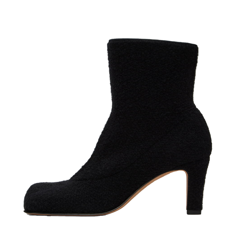 Sneakers och skor Bottega Veneta Wool Bouclé Boots "Black" Svart | 708916 V28M0