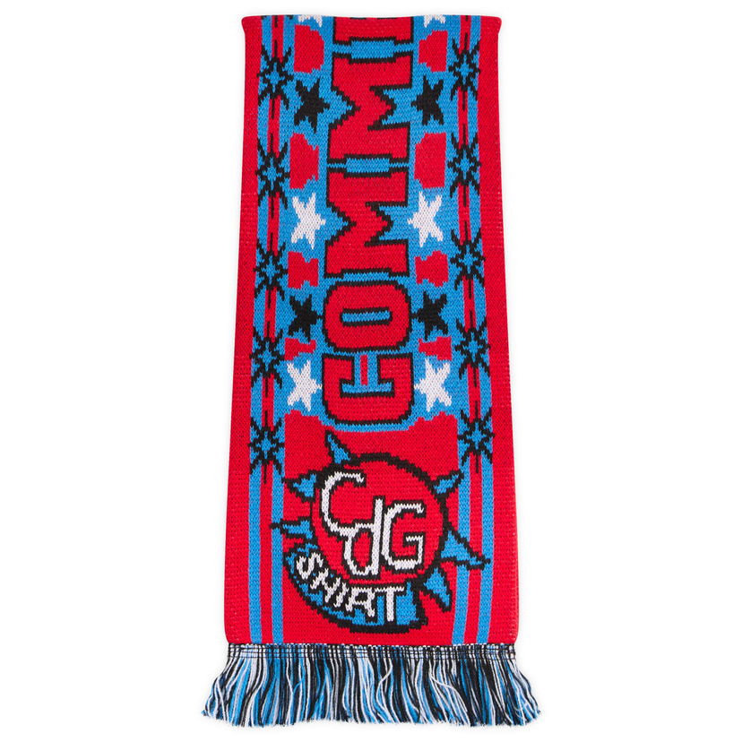 Halsduk Comme des Garçons CDG SHIRT Knitted Scarf Röd | FP-K401-051-1