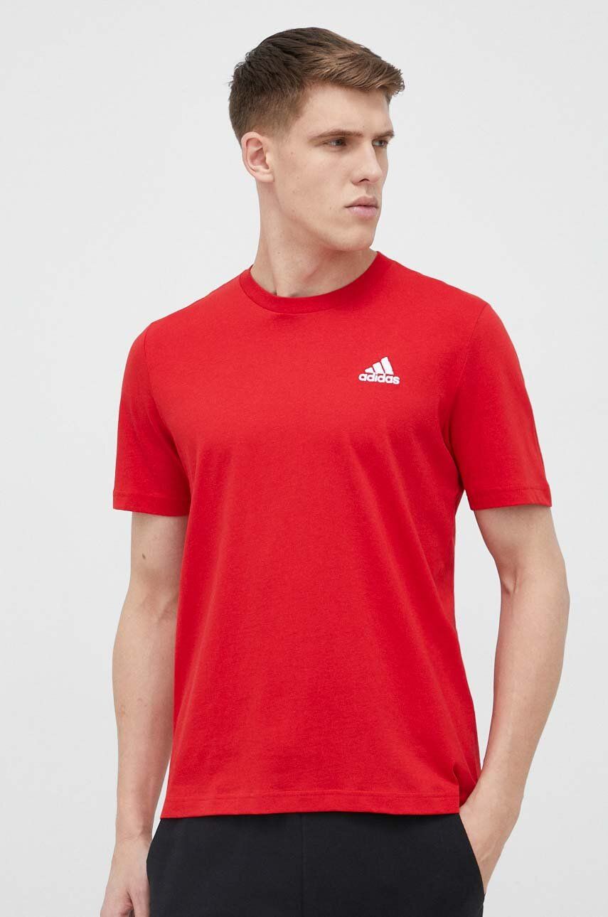 T-shirt adidas Performance Cotton Tee Röd | IC9290, 0