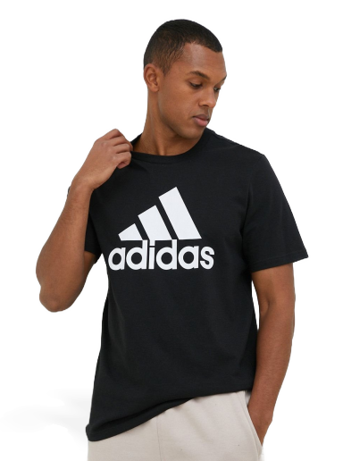 T-shirt adidas Performance Cotton T-Shirt Svart | IC9347