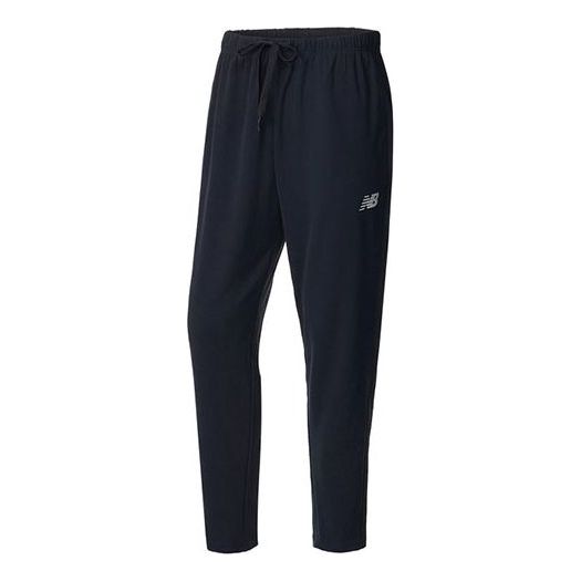 Träningsbyxor New Balance Training Knit Track Pants Mörkblå | MP21033-ECL