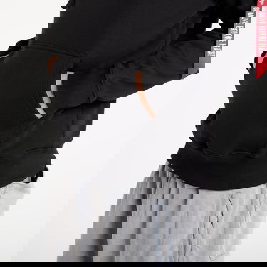 Sweatshirt Alpha Industries Alpha Label Hoody Svart | 118331 03, 4