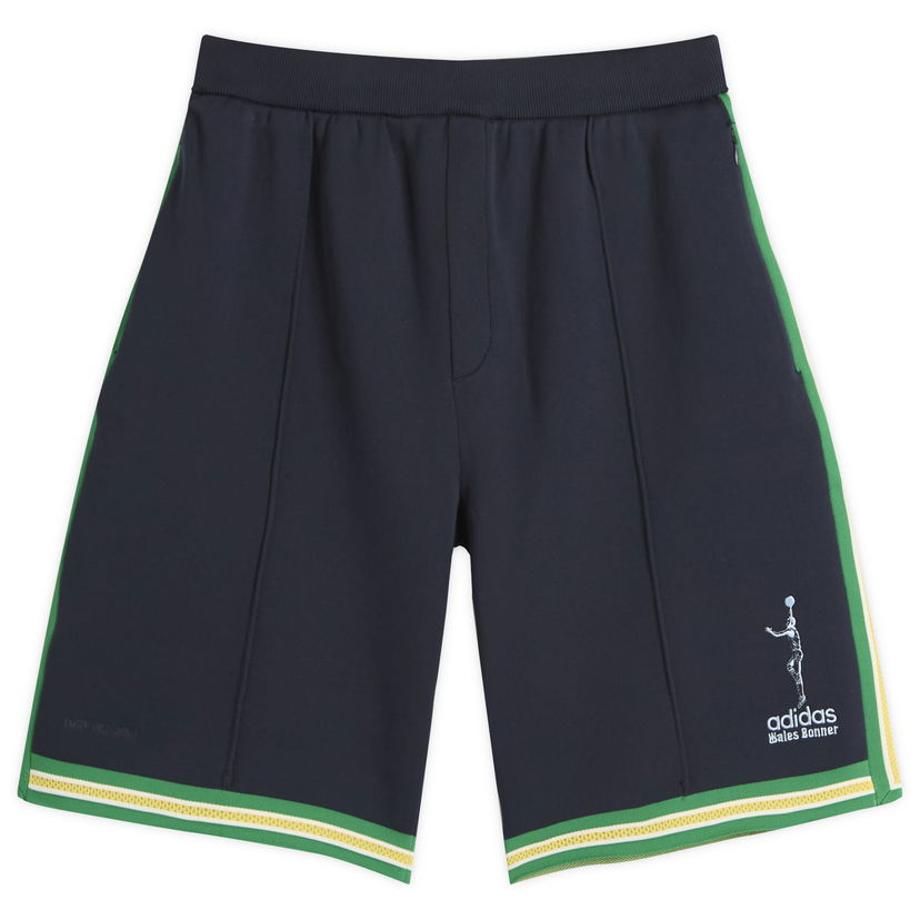 Shorts adidas Originals Wales Bonner Jabbar Knit Shorts, Size Large Mörkblå | JV6042
