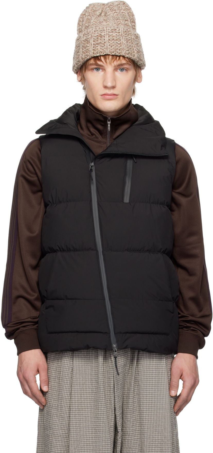 Väst Maharishi Padded Asymmetrical Tech Vest Svart | 1382