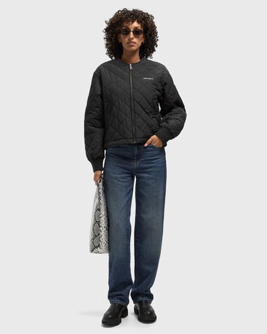 Jacka Carhartt WIP Elma Quilted Liner Jacket Svart | I035376-0D2.XX, 2