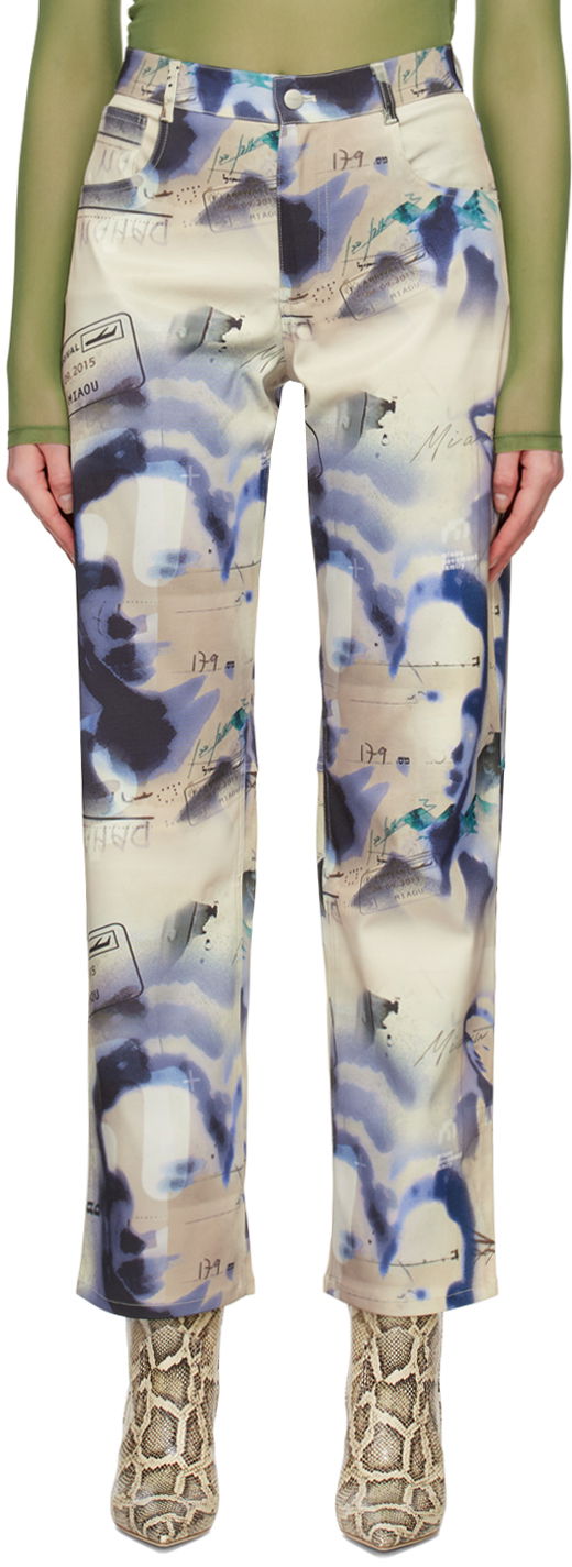 Jeans Miaou Miaou Fargo Printed Trousers Flerfärgad | 1007GABCOR