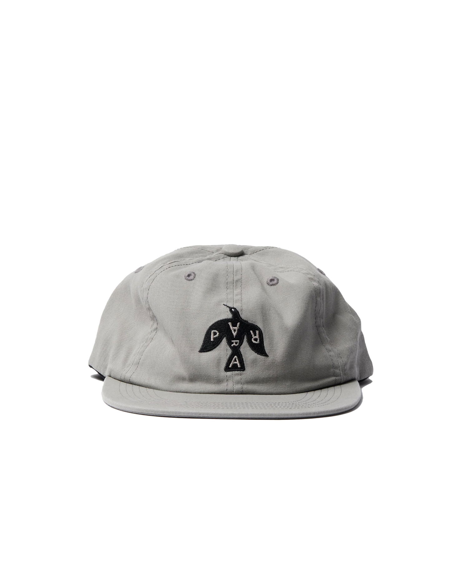 Keps By Parra Parra Crow Logo 6 Panel Hat Grå | 54385, 0