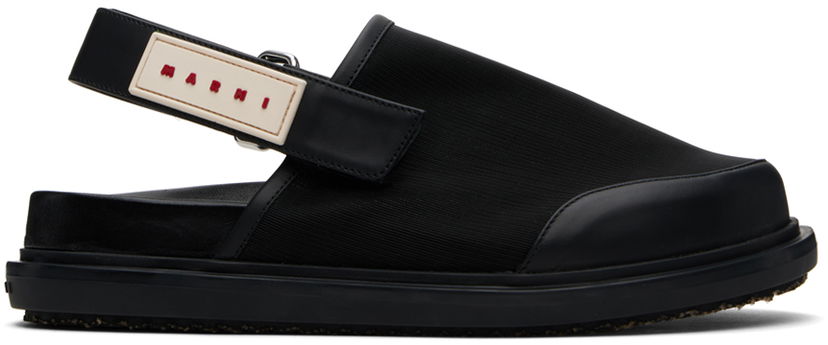 Kläder Marni Marni Back Strap Mules Svart | SBMS008701 P6392