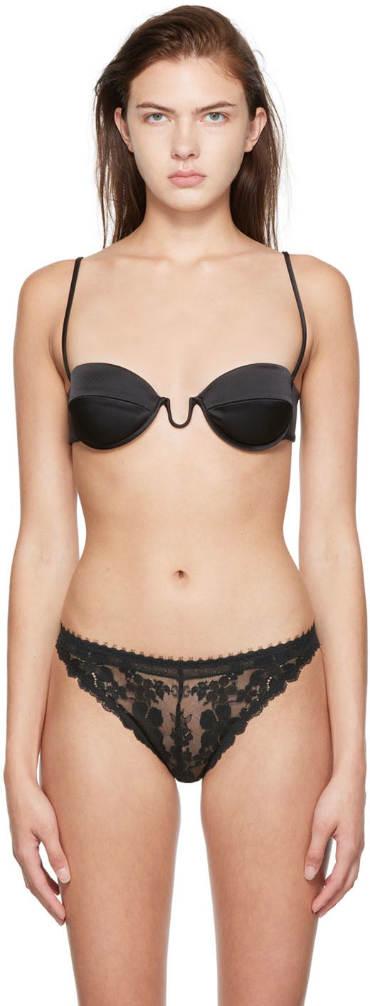 Behå Stella McCartney Underwired Bra Svart | 6T00213AU309