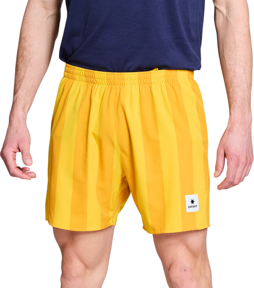 Shorts Saysky Saysky Stripe Pace 5" Shorts Gul | nmrsh21c-008