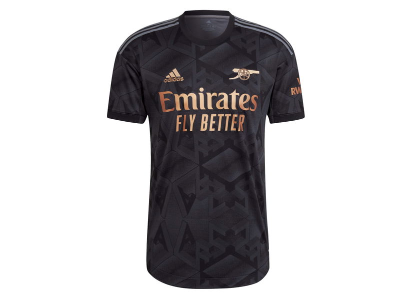 Jersey adidas Originals Arsenal 22/23 Away Authentic Jersey Black Svart | H35901