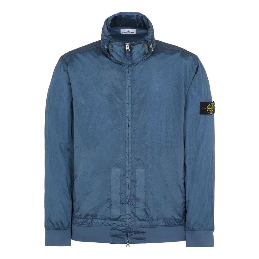 Bomberjacka Stone Island Stone Island Logo Nylon Jacket Blå | 781541920-V0024