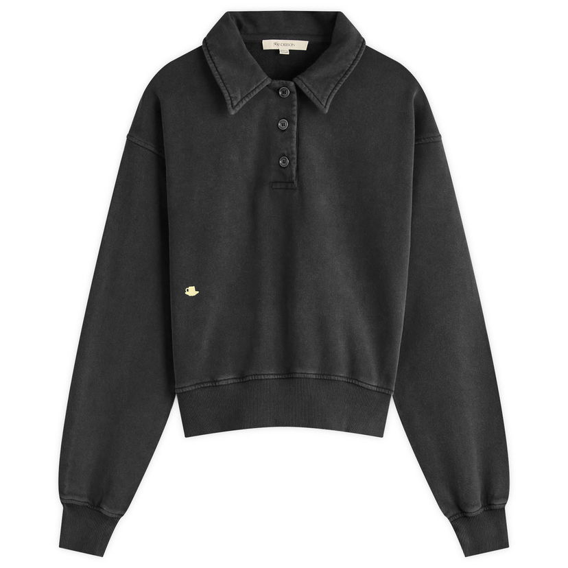 Sweatshirt JW Anderson JW Anderson Polo Sweatshirt, Size Large Svart | JW0243-PG1843-781