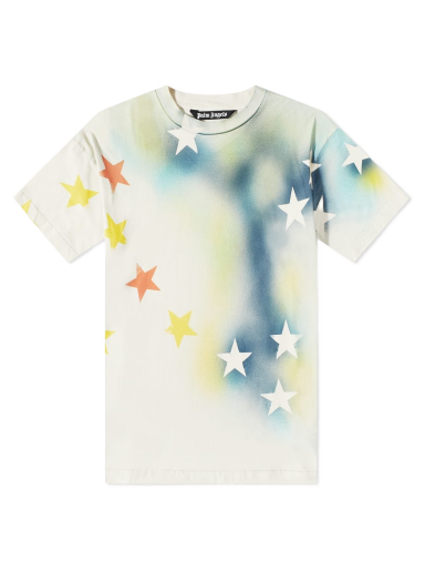 T-shirt Palm Angels Sprayed Stars Tee Flerfärgad | PMAA072S23JER0080184