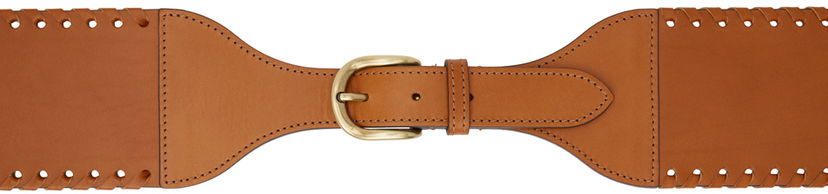 Bälten ISABEL MARANT Isabel Marant Woma Leather Belt Orange | 23PCE021CFA-A1B48A