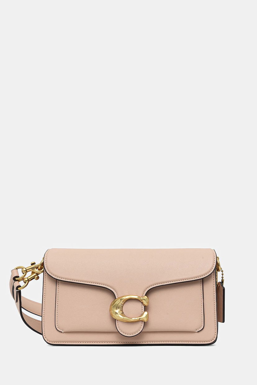 Axelväska Coach Leather Shoulder Bag Tabby 26 Rosa | CBF92