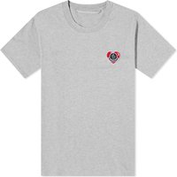 T-shirt Moncler Heart Logo T-Shirt Grå | 8C000-8390T-41-984, 1