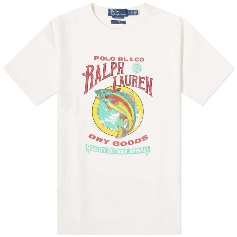 T-shirt Polo by Ralph Lauren END. x Dry Goods T-Shirt Vit | 710945119001