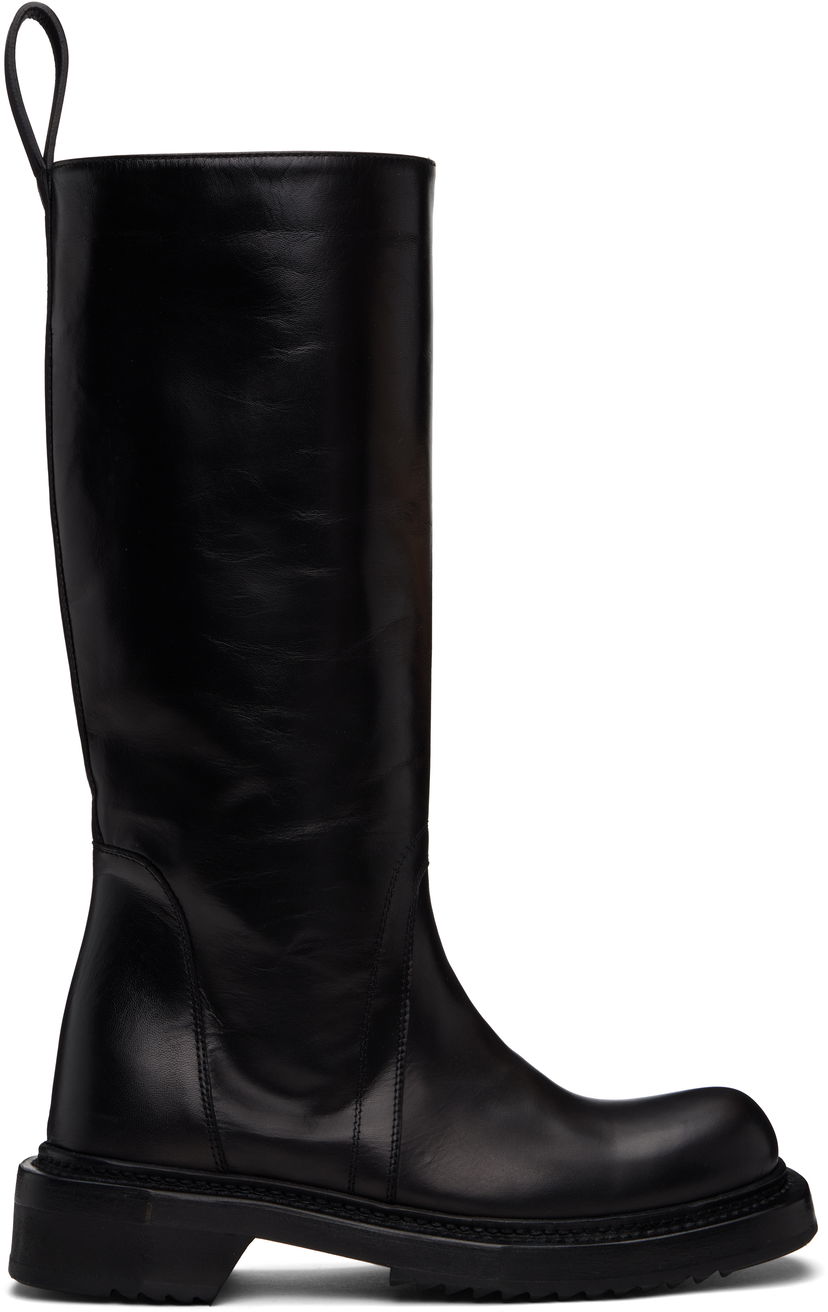 Kläder Rick Owens Rick Owens Hollywood Cyclops Tall Boots Svart | RP01E7837 LGT