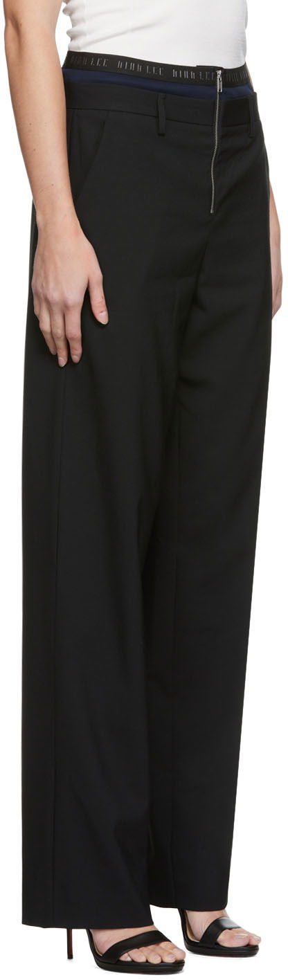 Byxor Dion Lee Dion Lee Layered Trousers Svart | C2052R22, 1