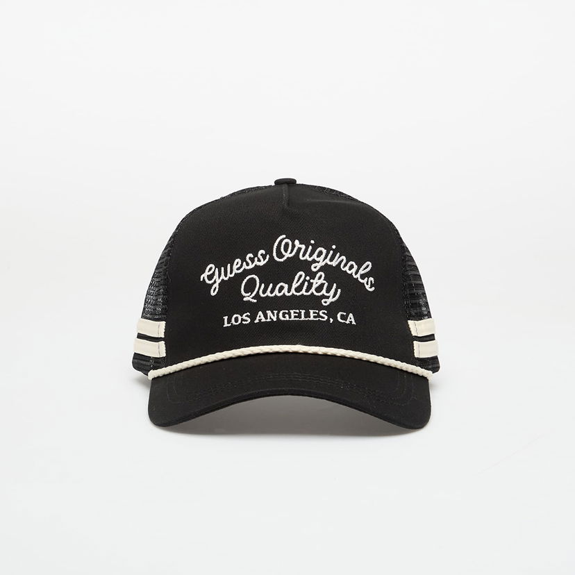 Hatt GUESS Guess Originals Vintage Trucker Hat Svart | M5YZ04WO07T-JBLK