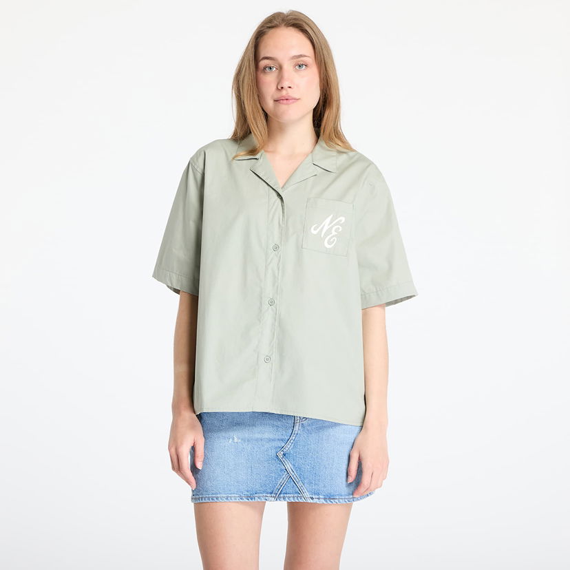 Skjorta New Era New Era Revere Shirt Grön | 60596532