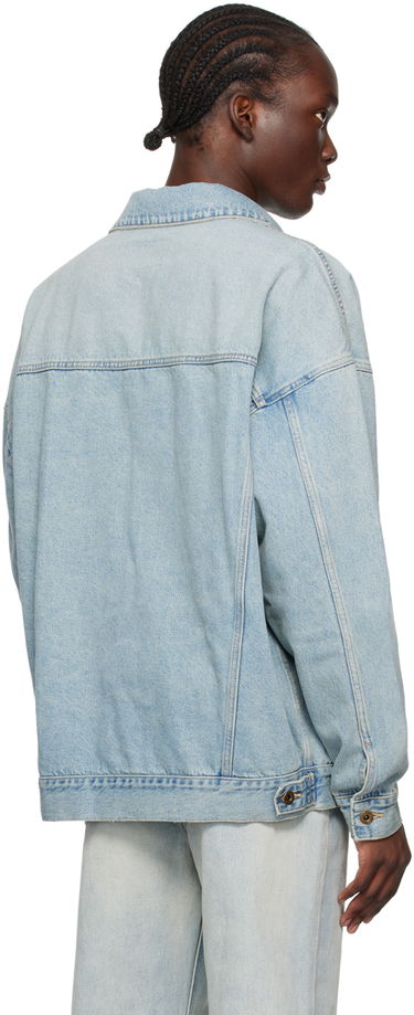 Jacka We11done We11done Oversized Denim Jacket Blå | WD-DJ2-24-353-U-SK, 2