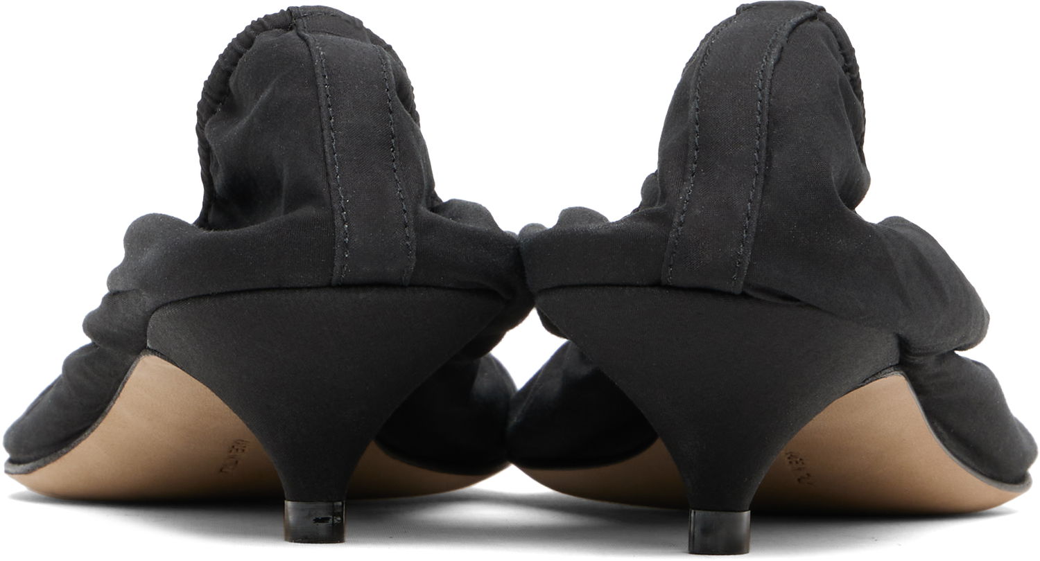 Sneakers och skor The Row The Row Liisa Kitten Heel Pumps Svart | F1542-W2567, 1