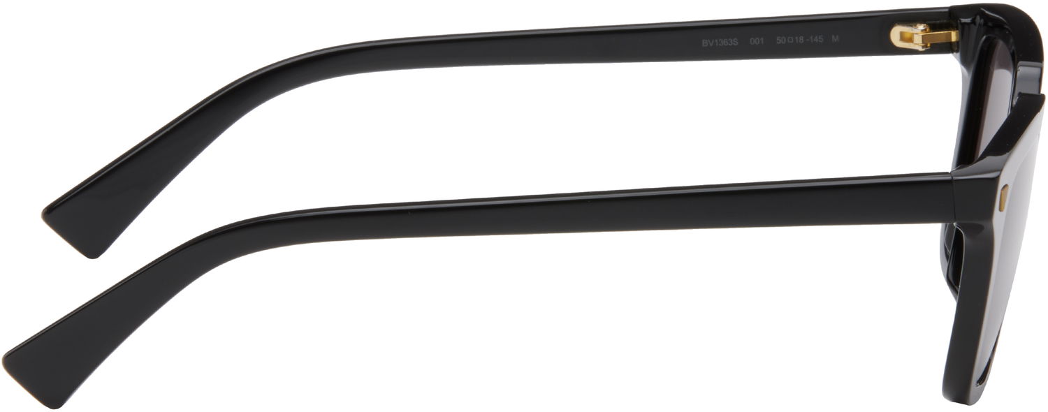 Solglasögon Bottega Veneta Bottega Veneta Triangle Stud Rectangular Sunglasses Svart | BV1363S-001, 1